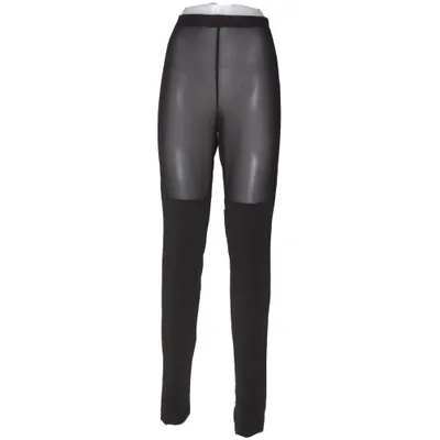 Leggings (Svart) från Shein Curve Elastan, Polyester