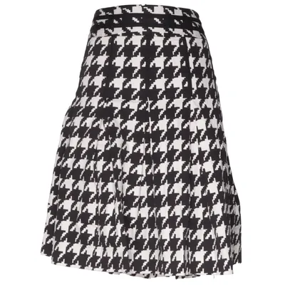 Jupe (Noir, Blanc) de STOCKH LM Acétate, Coton, Élasthane