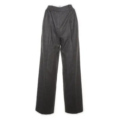 Kostymbyxor (Grå) från Massimo Dutti Viskos, Ull