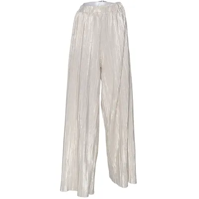 Palazzobyxor (Guldfärgad) från Takko Fashion Polyester