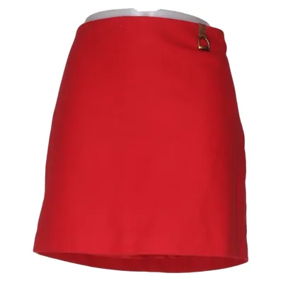 Kjol (Röd) från Ralph Lauren Kashmir, Elastan, Polyamid, Polyester, Ull