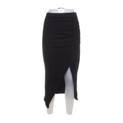 Wrap skirt (Black) from Amisu Elastane, Viscose