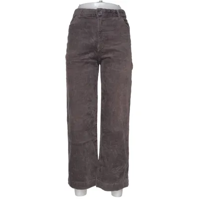 Corduroy pants (Gray) from Monki Elastane, Cotton