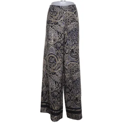 Pantalon patte d'éléphant (Noir, Multicolore) de H&M Polyester