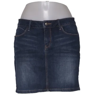 Jeanskjol (Blå) från ESPRIT Denim Bomull, Elastan