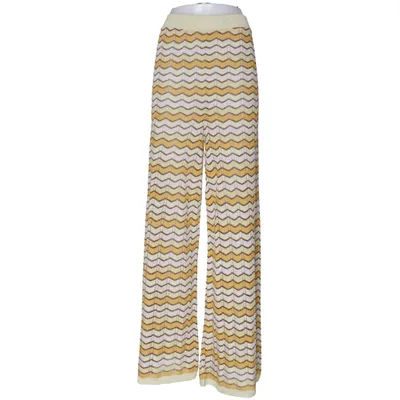Broek (Geel, Roze, Bruin, Meerkleurig) van Mango