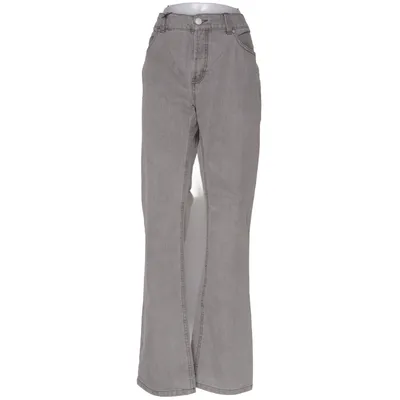 Jean (Gris) de Denim Coton, Élasthane, Polyester