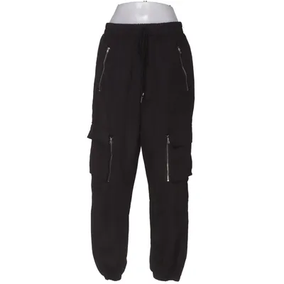 Joggers (Black) from Shein Curve Polyester