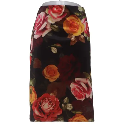 Skirt (Black, Multicolored) from Camilla Thulin Elastane, Polyester