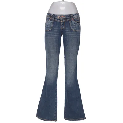 Jeans (Saskia) fra BigBlue Bomuld, Elastan