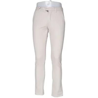 Chinos (Beige) van John Henric Katoen, Elastaan, Polyester