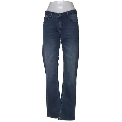 Jeans (Blå) fra Denim by Hampton Republic 27 Bomuld, Elastan, Læder, Polyester