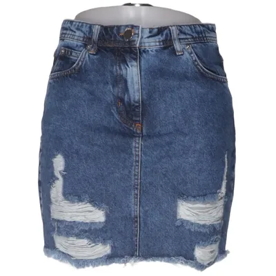 Denim skirt (Blue) from Madlady Cotton