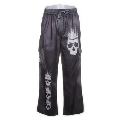 Cargobyxor (Grå, Vit) från Order Elastan, Polyester