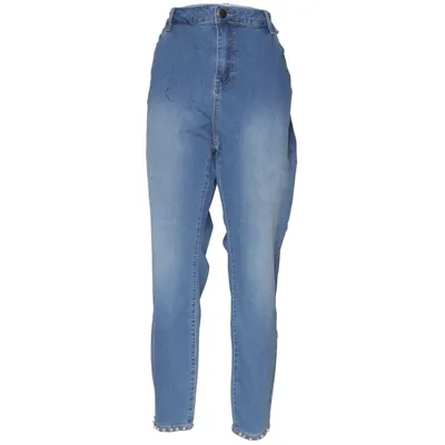 Jeans (J10776D) från Zizzi Bomull, Elastan, Polyester, Viskos
