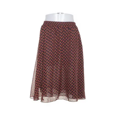Maxi nederdel (Sort, Orange, Flerfarvet) fra Estelle Polyester