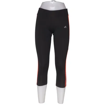 Collants de sport (Noir, Rouge) de Adidas Élasthane, Polyester