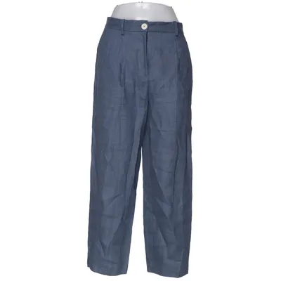 Broek (Blauw) van Mango Katoen, Linnen