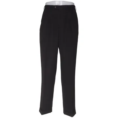 Kostuumbroek (Zwart) van Taylor's Club Collection Polyester, Wol