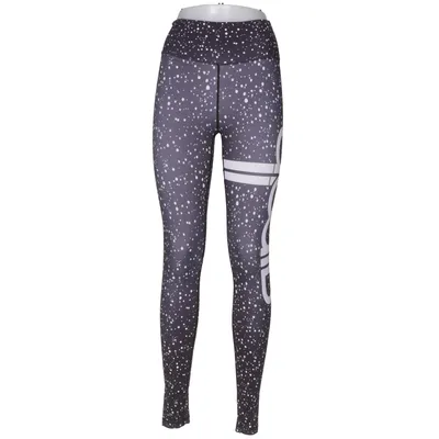 Träningstights (Svart, Vit) från Amin Elastan, Polyester