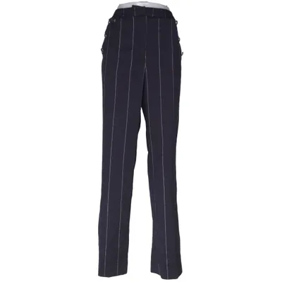 Suit pants (Blue) from Fifth House Elastane, Metallic fiber, Recycled polyester, Viscose