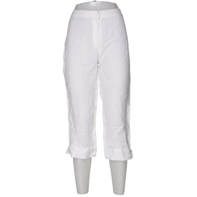 Driekwart broek (Wit) van Time Linnen, Viscose