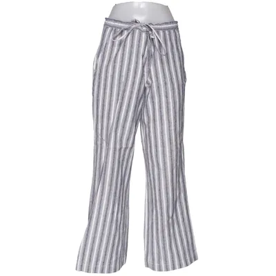 Pantalon patte d'éléphant (Bleu, Blanc) de Canard Collection Coton, Lin