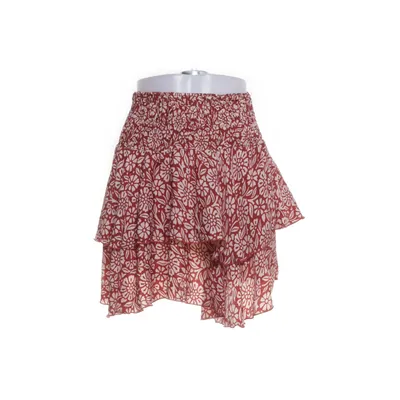 Kjol (Röd, Vit) från Boho Silke, Viskos