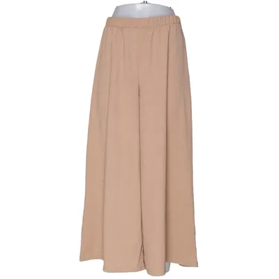 Palazzo broek (Beige) van Pink Woman Elastaan, Polyester