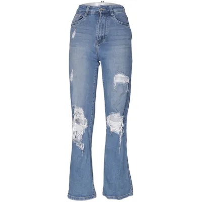 Jeans (Blå) från Hello Miss Bomull, Elastan, Polyester