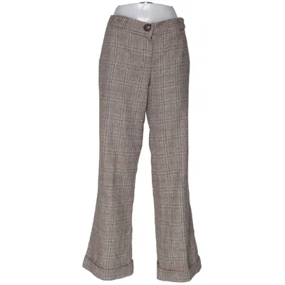 Suit pants (Brown) from Naf Naf Acrylic, Polyester, Wool