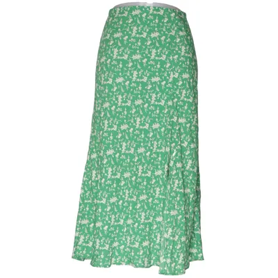 Maxi nederdel (Grøn, Hvid) fra Dobber Viscose