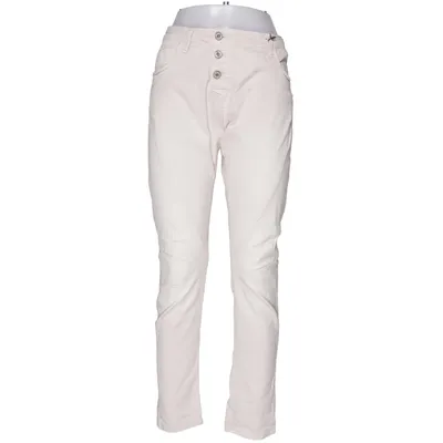 Jeans (Beige) fra Please Vintage Glam Bomuld, Elastan