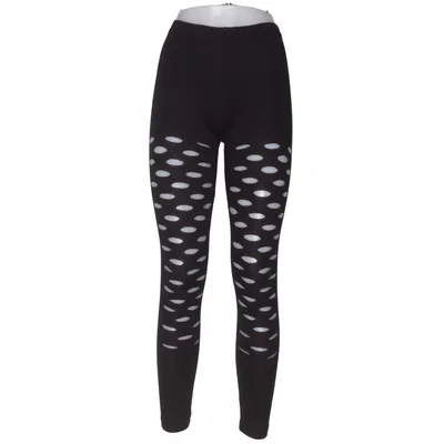 Leggings (Zwart) van Dunnes Elastaan, Viscose