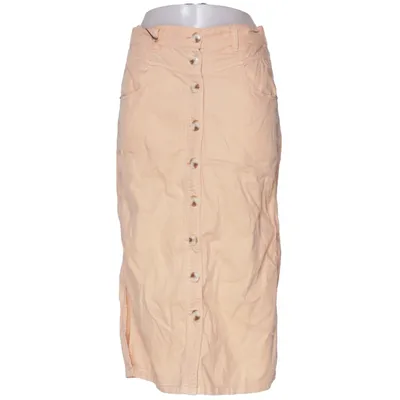 Jupe en jean (Orange) de Red Button Coton, Lin