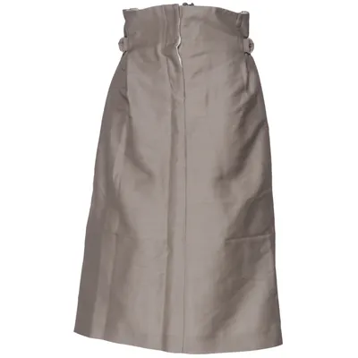 Rok (Beige) van Acne Studios Acetaat, Katoen, Viscose, Wol