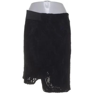 Skirt (Gray) from Mango Suit Cotton, Elastane, Polyamide, Polyester