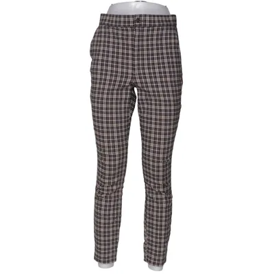Broek (Zwart, Beige) van Hollister Elastaan, Polyester, Viscose