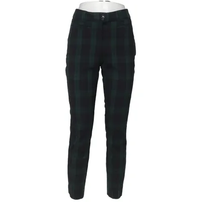 Pantalon (Vert, Noir) de Mango Casual