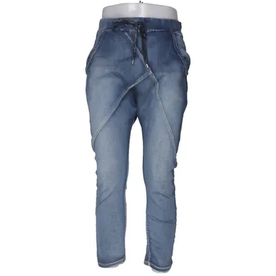 Spijkerbroek (Blauw) van Denim Katoen, Elastaan, Polyester