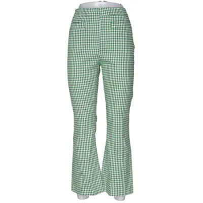 Byxor (Grön, Vit) från Mango Bomull, Elastan, Polyamid, Återvunnen polyester, Viskos