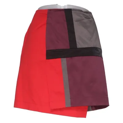 Skirt (Red, Purple, Gray, Black) from Elaine Hersby Cotton, Elastane, Polyester