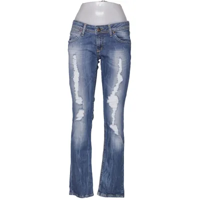 Spijkerbroek (Blauw) van Nesal Jeans Katoen, Elastaan
