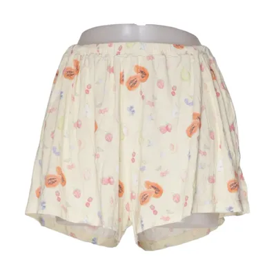Pajama shorts (Beige, Multicolored) from Djerf Avenue Elastane, Lyocell