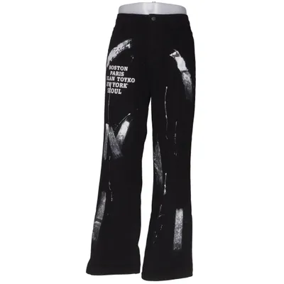 Jeans (Sort, Hvid) fra Shein Bomuld
