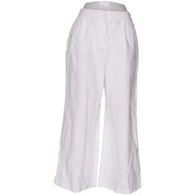 Suit pants (White) from ASOS Cotton, Linen, Polyester