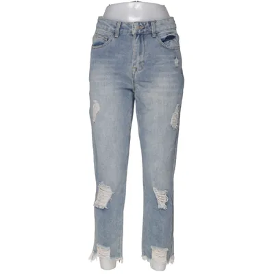 Jeans (Blå) från Boohoo Petite Bomull, Polyester