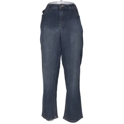 Jean (STRETCH straight EASED) de Faded Glory Coton, Élasthane
