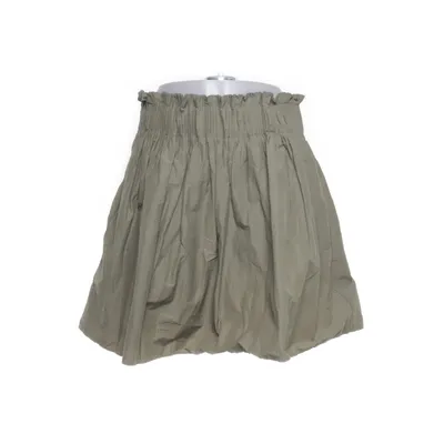 Kjol (Grön) från Zara Basic Bomull, Polyamid