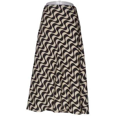 Maxi nederdel (Sort, Beige) fra Wednesday's Girl Polyester